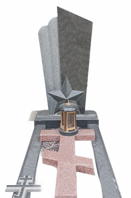 Памятник из Гранита Звезда 1,2 м